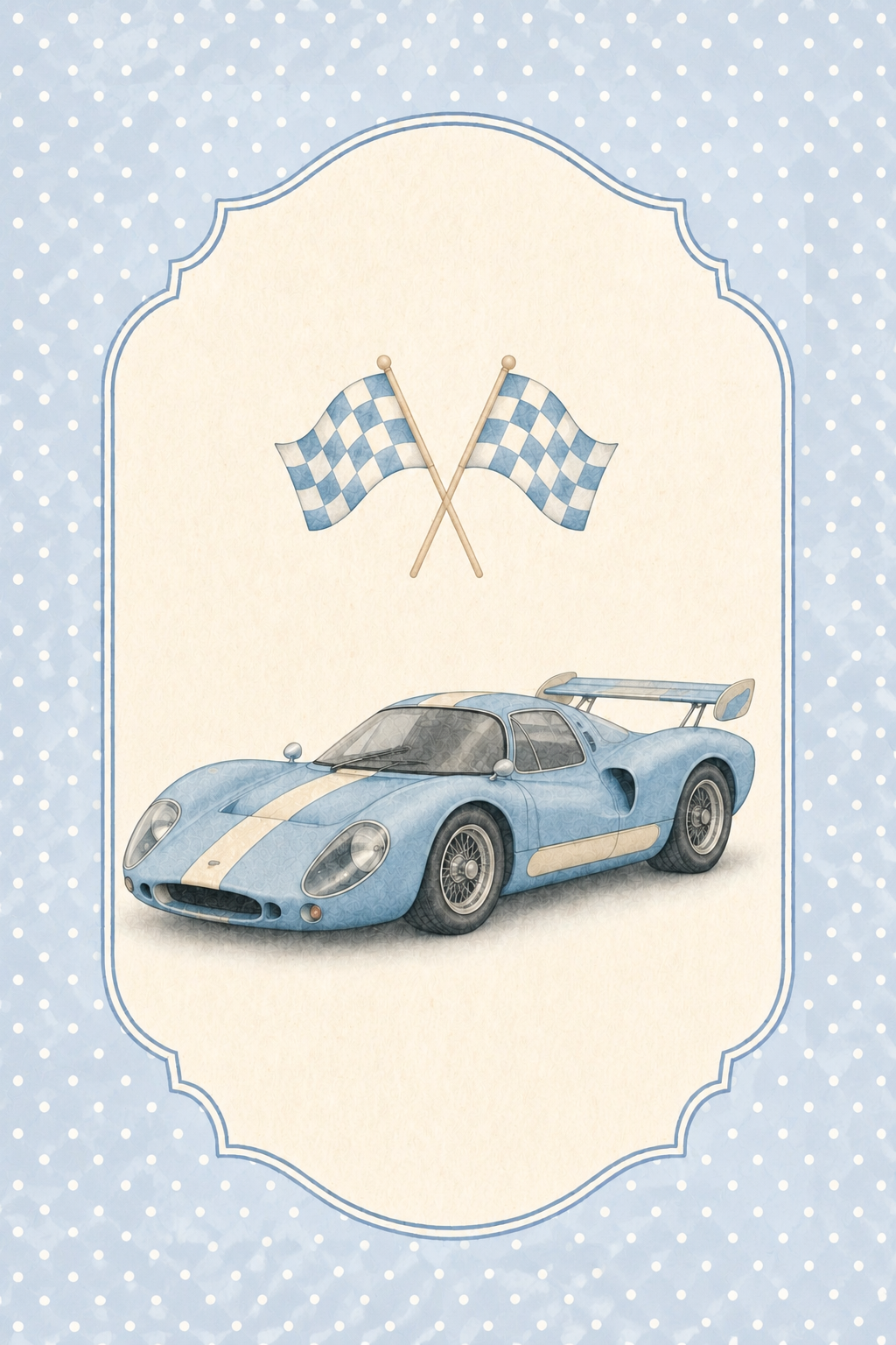 Nursery Race Car