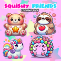 Squishy Friends Coloring Book (Digital Download)