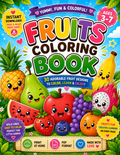 Fruits Coloring Book