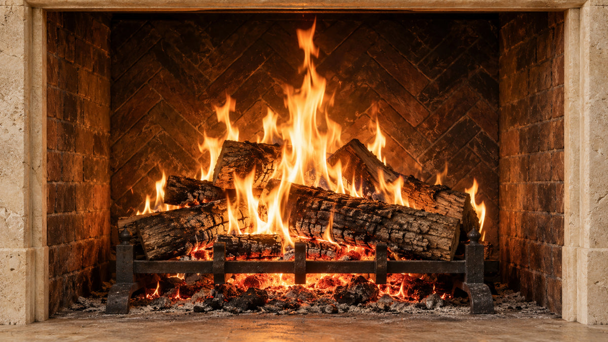 T.V. Fireplace Video